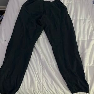 dark grey sweatpants